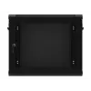 Sienas stiprinājuma statīvs LANBERG WF01-6409-23B 9U, 60 kg, IP20, 600×450×512 mm, melns