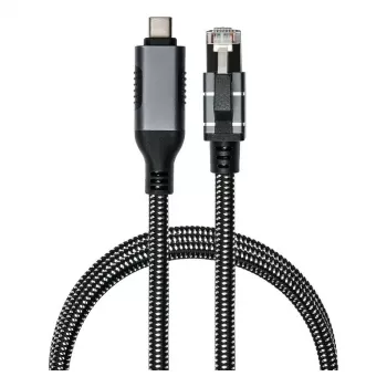 Good Connections Ethernet kabelis USB-C uz RJ45, antracīts, 1,5 m