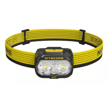 Nitecore UT27 MCT galvas lukturis, melns/dzeltens, LED