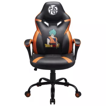 Spēļu krēsls Subsonic SA5573-D4, polsterēts sēdeklis, melns/oranžs