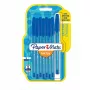 PAPER MATE lodīšu pildspalva InkJoy 100 ar vāciņu 8 gab., M, zila