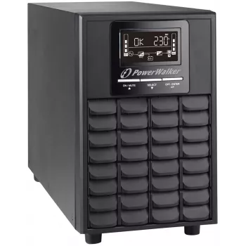 PowerWalker VFI 1000 CG PF1 nepārtrauktās barošanas avots (UPS) Dubultās pārveidošanas (Online) 1 kVA 1000 W 4 AC kontaktligzdas
