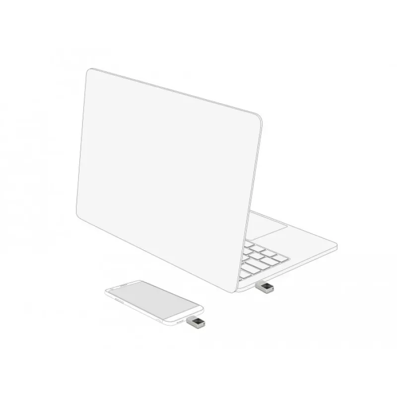 USB zibatmiņa DeLOCK 64 GB USB-C 3.2 Gen 1 Mini metāla korpuss