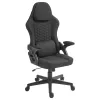 Deltaco DC130 Gamingstuhl Soft Woven Mesh melns (GAM-180)