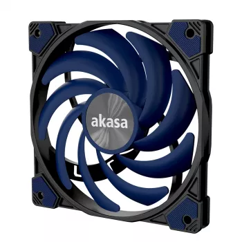 Ventilators Akasa Alucia XS12 120mm Melns Zils 700-2000 RPM HDB