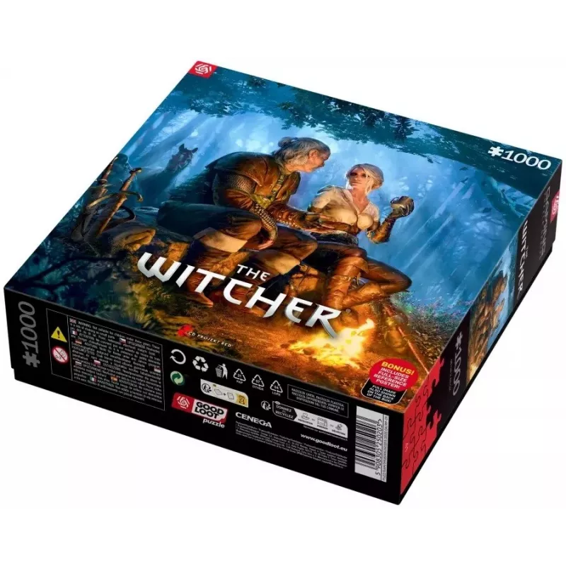 Good Loot Gaming Puzle: The Witcher – Ciri ceļojums, 1000 gabali