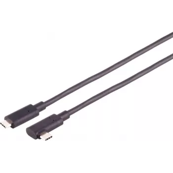 USB kabelis S/CONN 30-42275 7m USB 3.2 Gen 2 USB C Melns