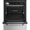Gāzes-elektriskā plīts BEKO FSM52330DX 5 degļi 60 cm, Energoklase A
