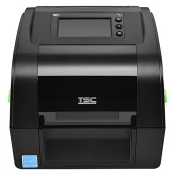 TSC TH240T etiķešu printeris, termopārnese, 203 dpi, pīkstulis, displejs, RTC, USB, USB-Host, RS232, Ethernet, komplekts (USB)