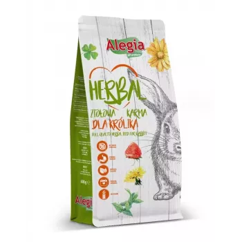 Alegia zāļu sausā barība trušiem, 600 g