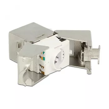 DELOCK 86479 RJ45/LSA modulis Cat.6A metāla korpusā