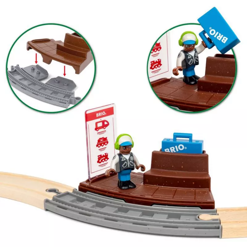 World - Zugset mit Rückziehmotor, Spielfahrzeug