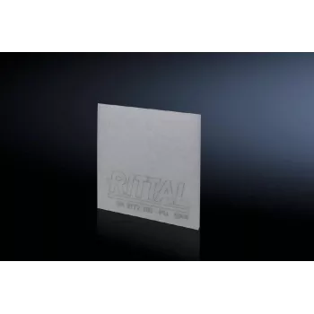 Rittal 3172.100 šķiedru panelis, pelēks, 221×17×221 mm, gaisa dzesēšanai