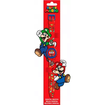 Bērnu rokas pulkstenis Kids Euroswan Super Mario GSM4234 — analogais/digitālais pulkstenis