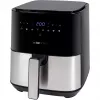 Clatronic FR 3782 H gaisa fritētājs, 5 l, 80–200 °C, melns/nerūsējošais tērauds