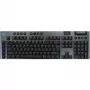 Logitech G G915 X LIGHTSPEED bezvadu spēļu tastatūra, GL mehāniskie slēdži, LIGHTSPEED/Bluetooth/vads, QWERTY US International, melna
