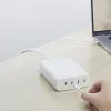 Belkin BoostCharge Pro 200 W 4 USB-C pieslēgvietu GaN uzlādes bloks, balts (WCH015VFWH)