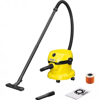 Kärcher 1.628-009.0 putekļu sūcējs melns, dzeltens 12 L 1000 W