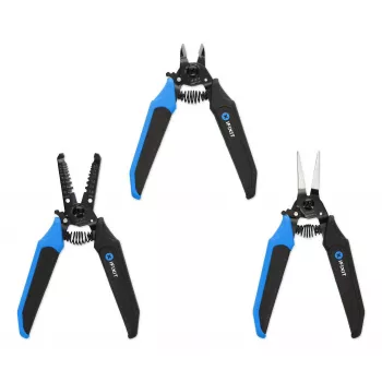 Precīzijas knaibles iFixit IF145-550-1 ar ergonomisku rokturi, komplekts mazām detaļām
