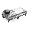 Alphacool Core Flat Reservoir 240 ar VPP sūkni - labā puse