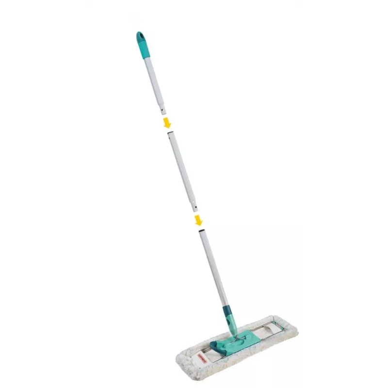 Leifheit grīdas mopu komplekts putekļu slaucīšanai Professional XL Green ar ratiņiem 55096