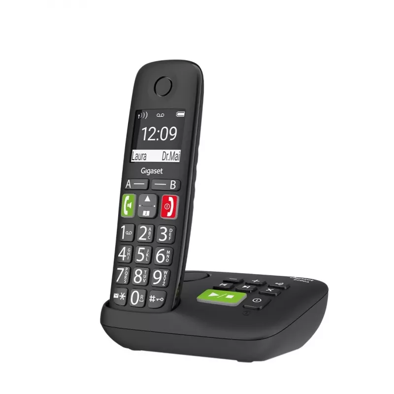 Gigaset S30852-H2921-B101 Analogais/DECT telefons ar bezvadu klausuli un automātisko atbildētāju