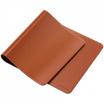 Satechi Premium Desk Mat no ādas aizstājēja Brūns ST-LPDMN