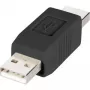 USB kabelis Renkforce RF-4079673 A ligzda uz A ligzdu, melns, modelis 29212C2A