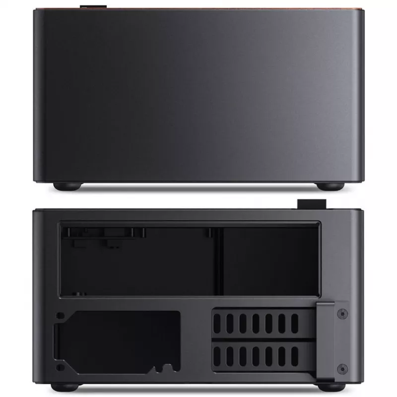 Jonsbo NV10 datora korpuss, mini korpuss, ITX - Melns