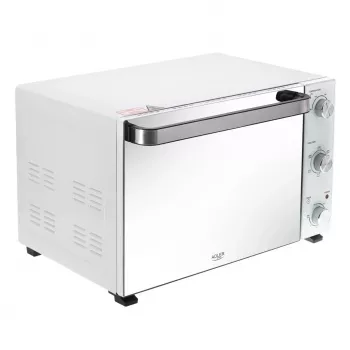 Elektriskais galda cepeškrāsns Adler AD 6027, 48 L, 1800 W, balta