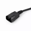 Gembird EG-PSU3-01 pagarinātājs 0.6 m 3 AC kontaktligzdas Iekštelpām Melns