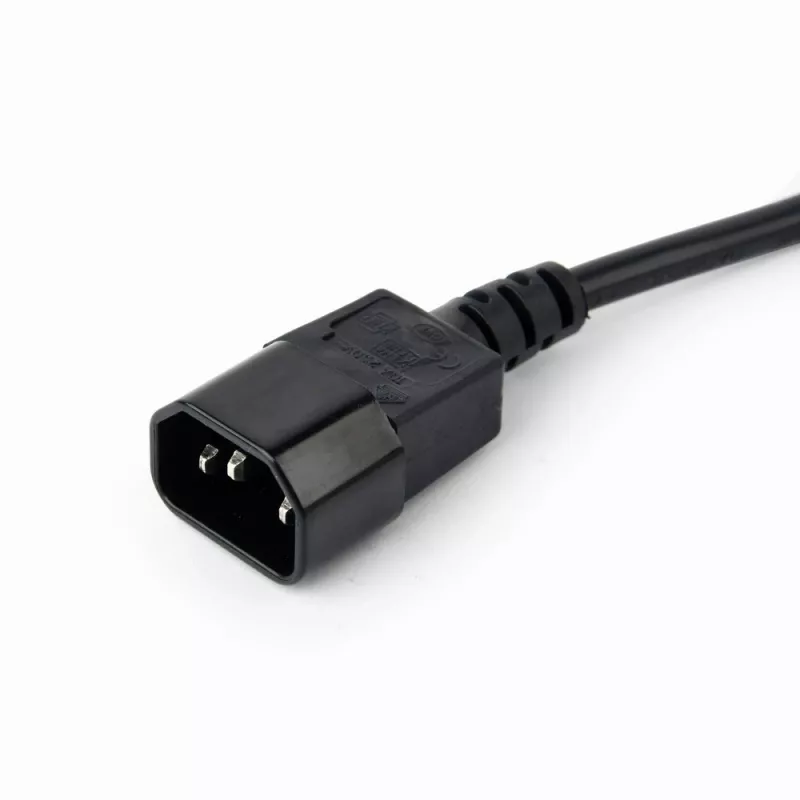 Gembird EG-PSU3-01 pagarinātājs 0.6 m 3 AC kontaktligzdas Iekštelpām Melns