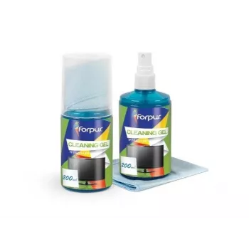 Ekrānu tīrīšanas komplekts Forpus (šķidrums 200ml, drāniņa)