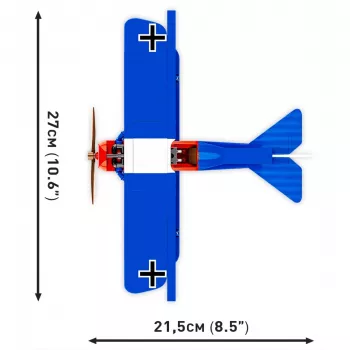 Konstrukcijas modelis Cobi Fokker D.VII 1:48 mērogs COBI-2994