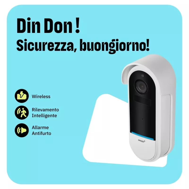 IP drošības kamera omajin by Netatmo OWC-01-EU Wi-Fi 4