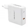 Qoltec GaN lādētājs FAST 108W | 5-20V | 3-4.7A | USB C | Balts