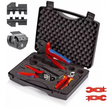 Knipex 97 91 04 V02 komplekts MC4 fotoelementu savienotājiem
