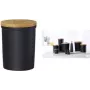 Uzglabāšanas burka ritzenhoff & breker Jasper Black 1800 ml keramika ar bambusa vāku