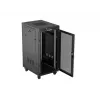 Brīvi stāvošs skapja statīvs LANBERG FF01-6824-23BL 24U 600×800 mm IP20 Melns