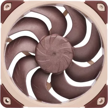 120 mm Noctua NF-A12x25 G2 LS-PWM korpusa ventilators ar PWM savienojumu un zema trokšņa adapteri