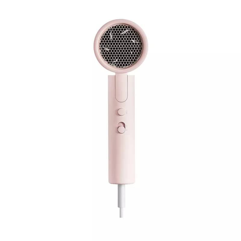 Fēns Xiaomi H101 1600 W, salokāms ceļojumu modelis, jonu, 2 temperatūras iestatījumi, 1,7 m vads, rozā