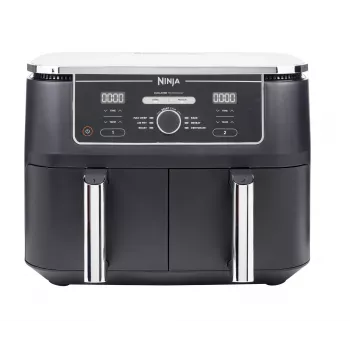 Ninja AF400EU dubultā fritētāja 9.5 L 2470 W karstā gaisa fritētāja melna