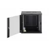 Sienas stiprinājuma skapis DIGITUS Dynamic-N 12U, 600x450 mm (PxD), IP20, atslēgas slēdzene, neizjaukts