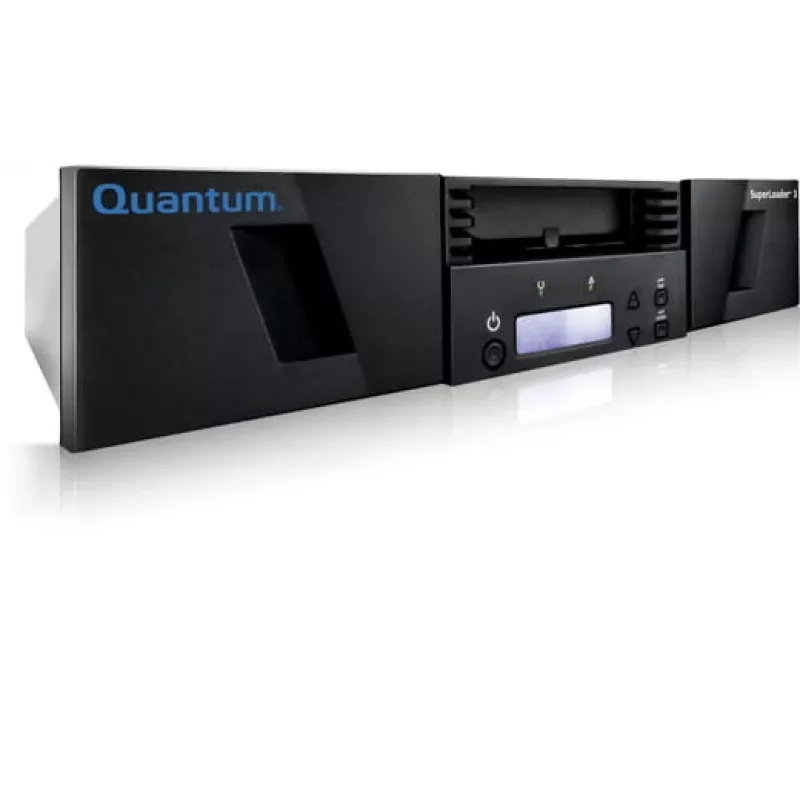 Quantum SuperLoader 3 ar (Model C) piedziņu - lentu automātiskais ielādētājs - 96 TB / 240 TB - Slotas: 8 - LTO Ultrium (12 TB / 30 TB)