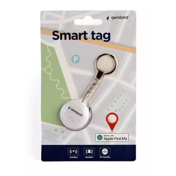 Bluetooth izsekotājs Gembird TA-TAG-01-W Balts