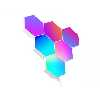 Iebūvējams RGB LED Panelis TRACER Smart Hexagon Tracer 47256 Ambience TRAOSW47256