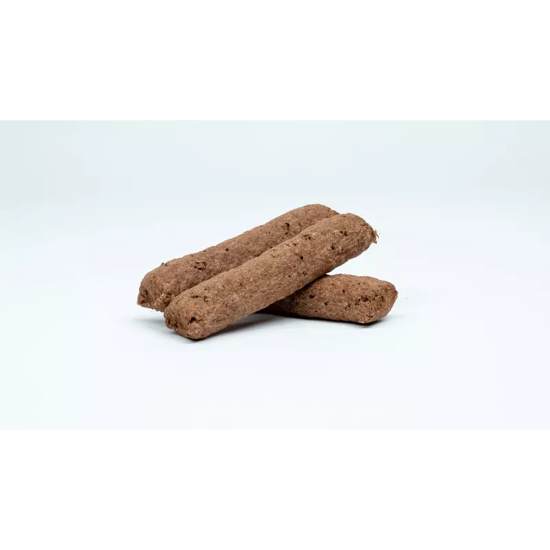 Suņu gardumi TufTuf Meaty Sticks ar cūkgaļu 70 g — mīksts treniņu kumoss, bez graudiem, bez lipekļa, bez cukura