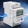 Enerģijas skaitītājs QOLTEC Vienfāzes DIN-sliežu 230V (50979)
