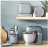 Virtuves kombains Kenwood FDP23.140GY MultiPro Go — kompakts portatīvais smalcinātājs, pelēks
