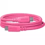 Rode SC27-P USB-C uz USB-C kabelis USB 3.2 Gen1, Rozā
